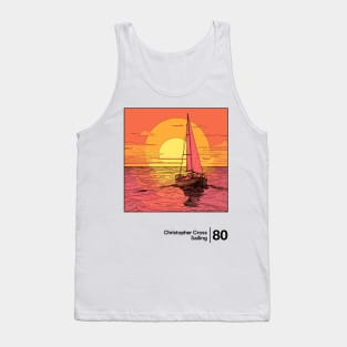 Christopher Cross / Minimalist Graphic Design Artwork Tank Top